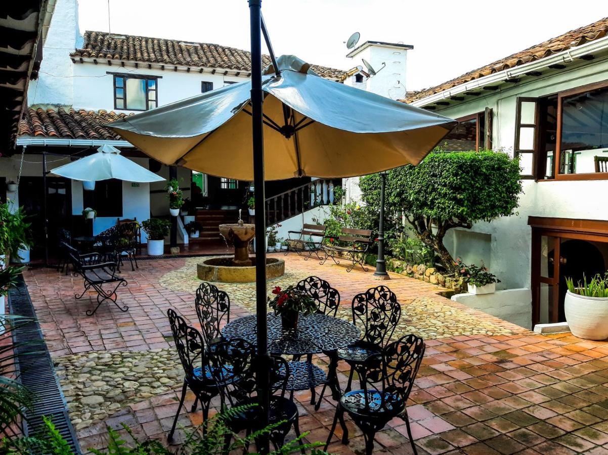 Hotel Meson De Los Virreyes ビージャ・デ・レイバ エクステリア 写真