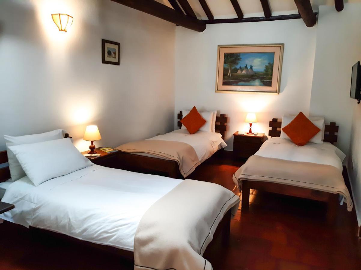 Hotel Meson De Los Virreyes ビージャ・デ・レイバ エクステリア 写真