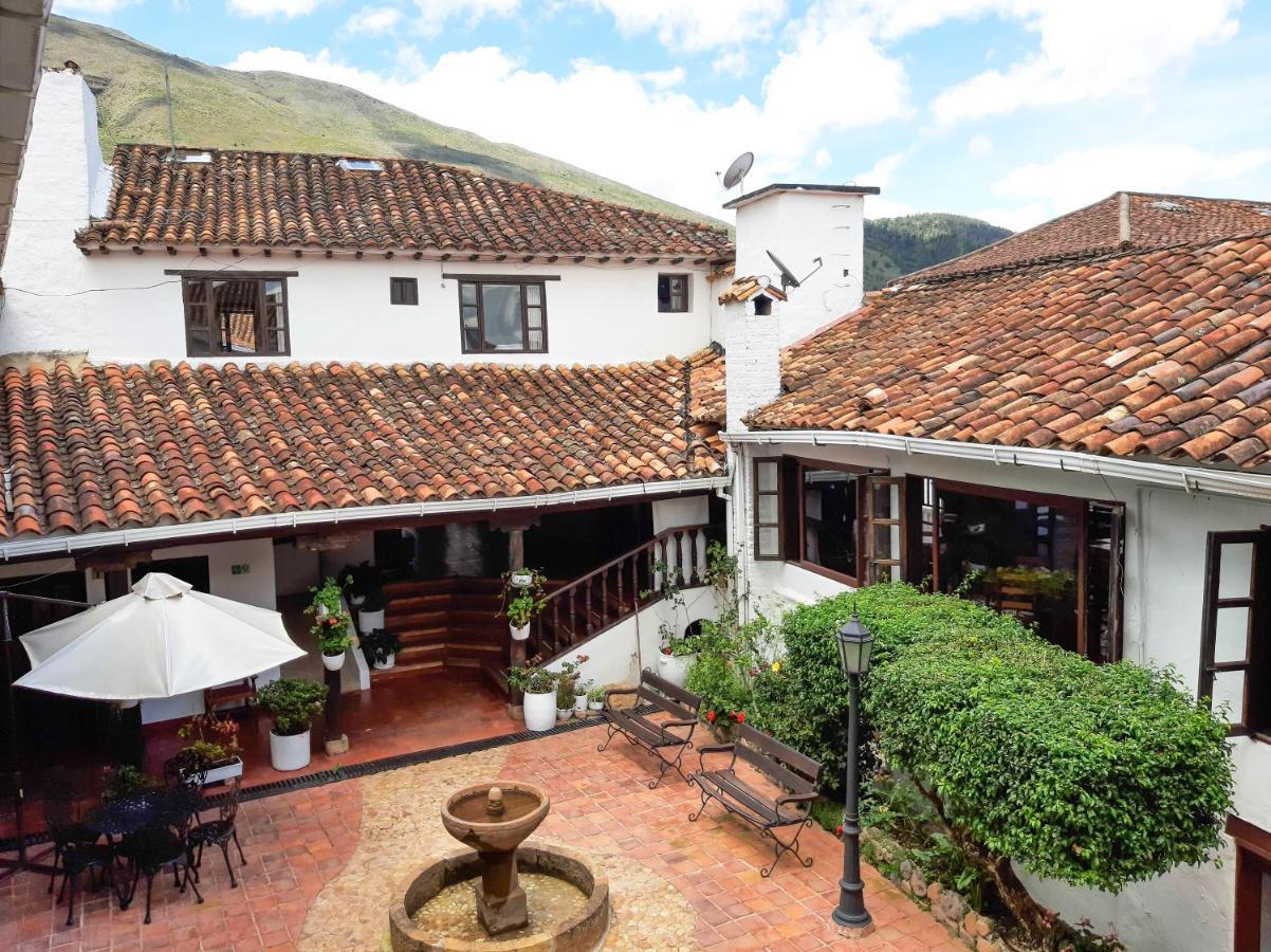 Hotel Meson De Los Virreyes ビージャ・デ・レイバ エクステリア 写真