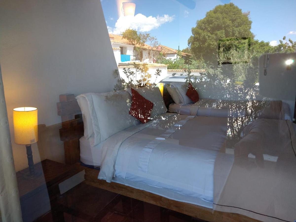 Hotel Meson De Los Virreyes ビージャ・デ・レイバ エクステリア 写真